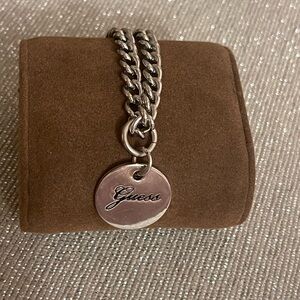Guess Silver Chain Bracelet